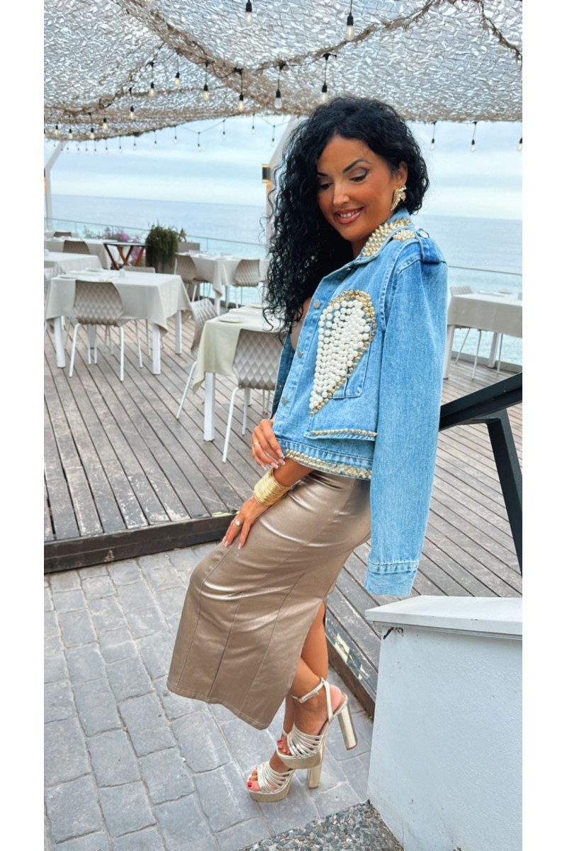 Chaqueta Corazón Perla