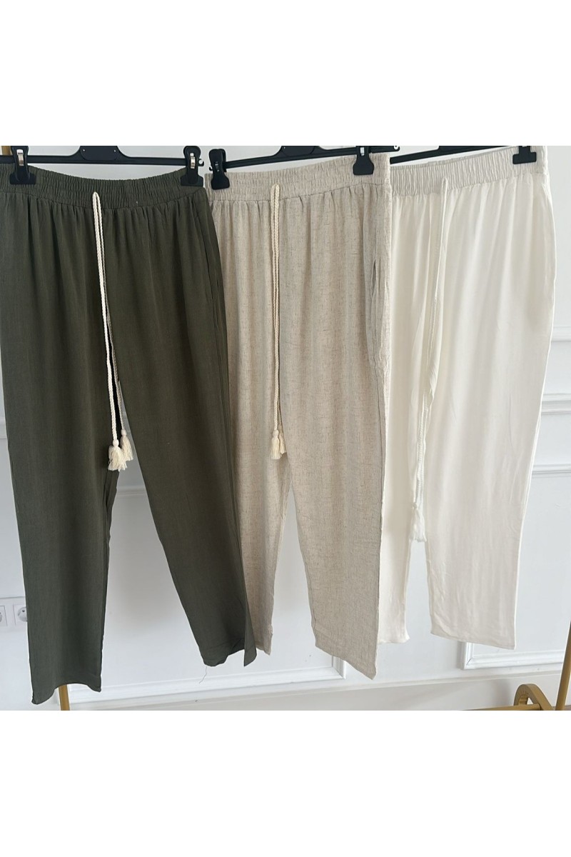 Pantalón lino habana
