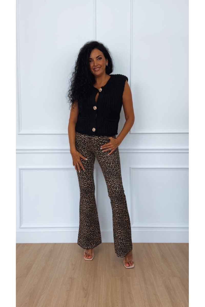 Pantalón campana-5kg animal print Pantalón campana-5kg animal print