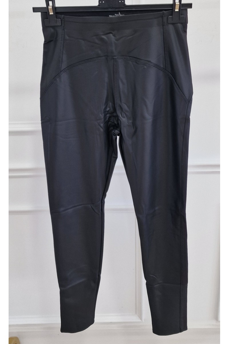 Leguins reductor encerado push up negro