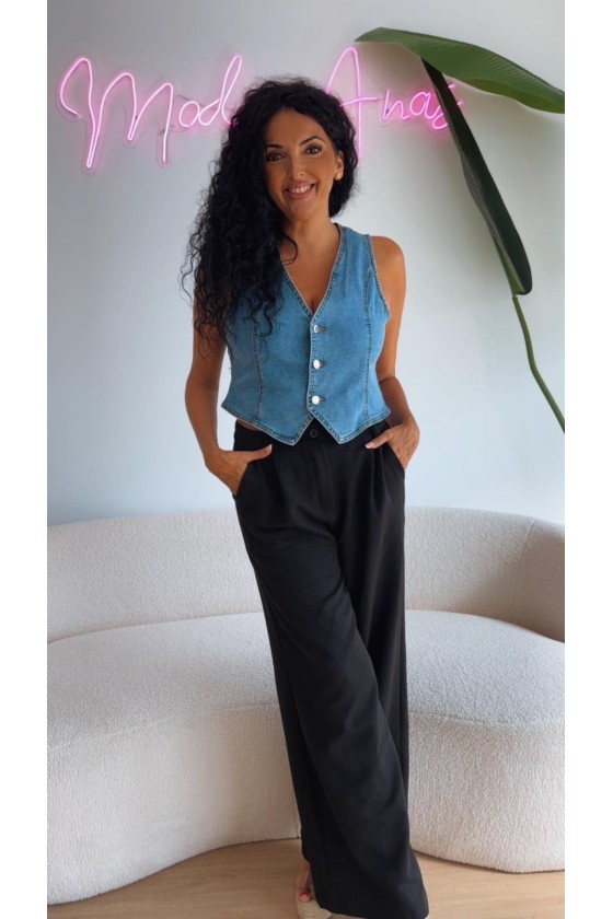 Chalequillo denim