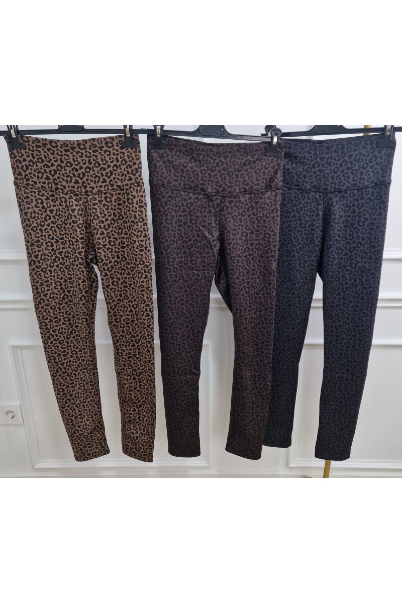Leguin guante animal print