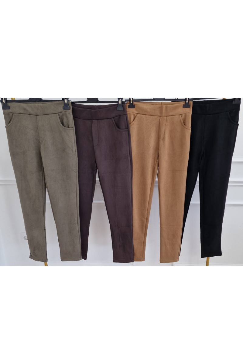 Pantalón piel vuelta