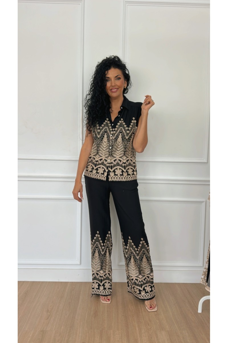 Conjunto sin mangas rania Conjunto sin mangas rania