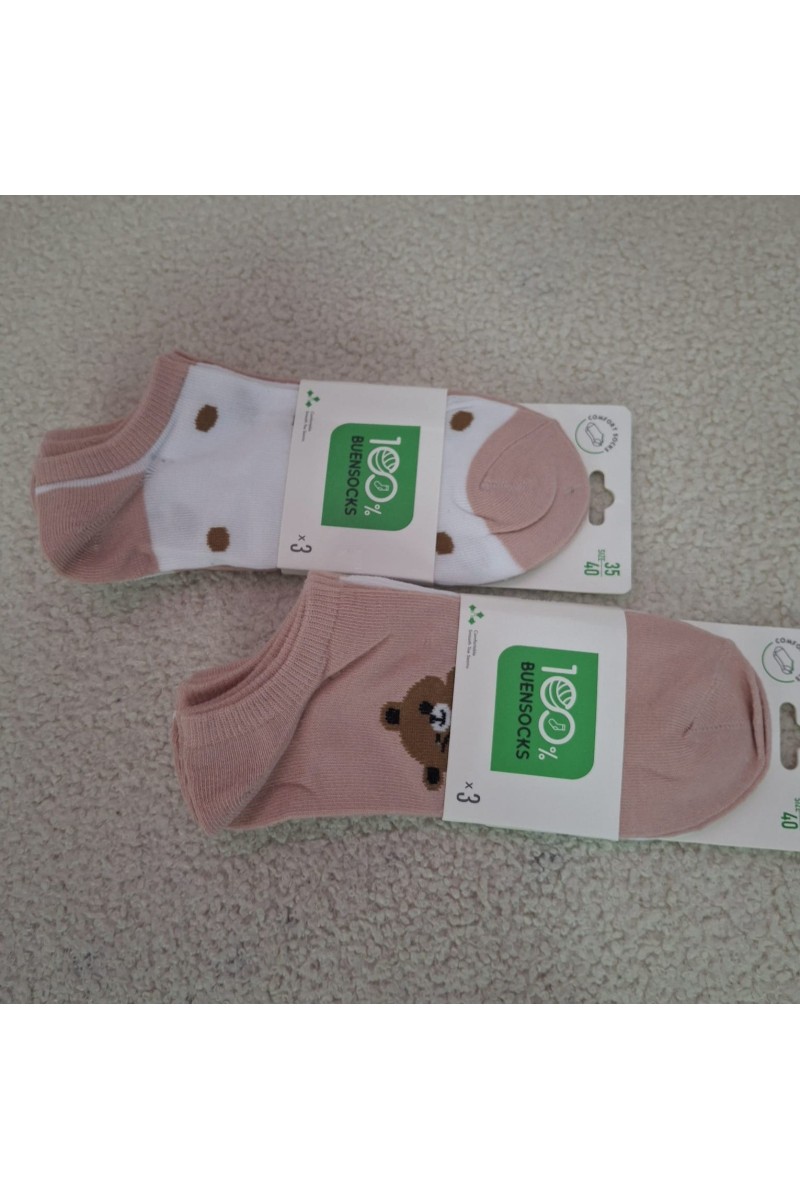 Calcetines teddy pink pack de 3 Calcetines teddy pink pack de 3