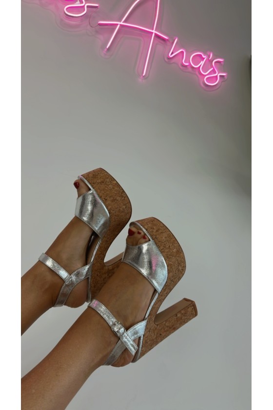 Sandalias promoción plata 6203pl