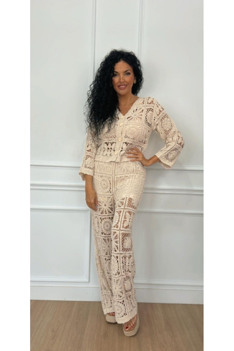 Conjunto guipur sicilia Conjunto guipur sicilia
