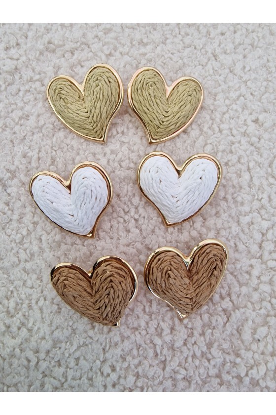Pendientes corazón