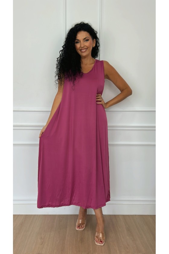 Vestido punto seda lilia