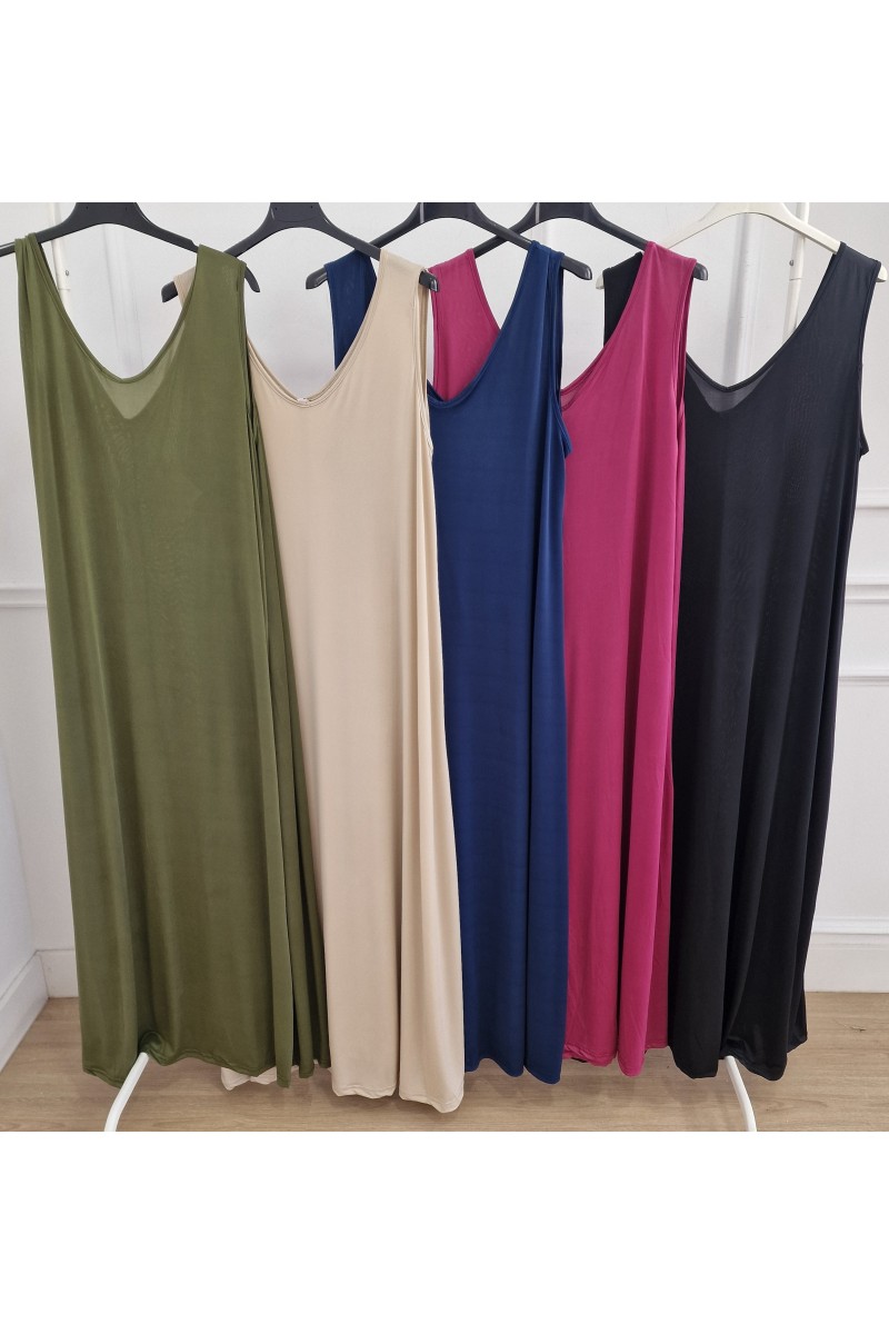 Vestido punto seda lilia