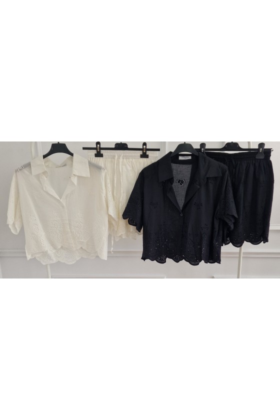 Conjunto perforado bolonia