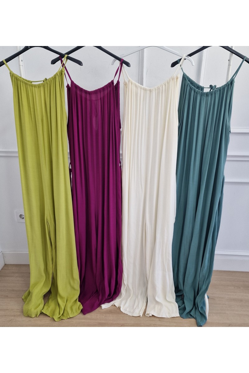 Mono lencero cuello halter