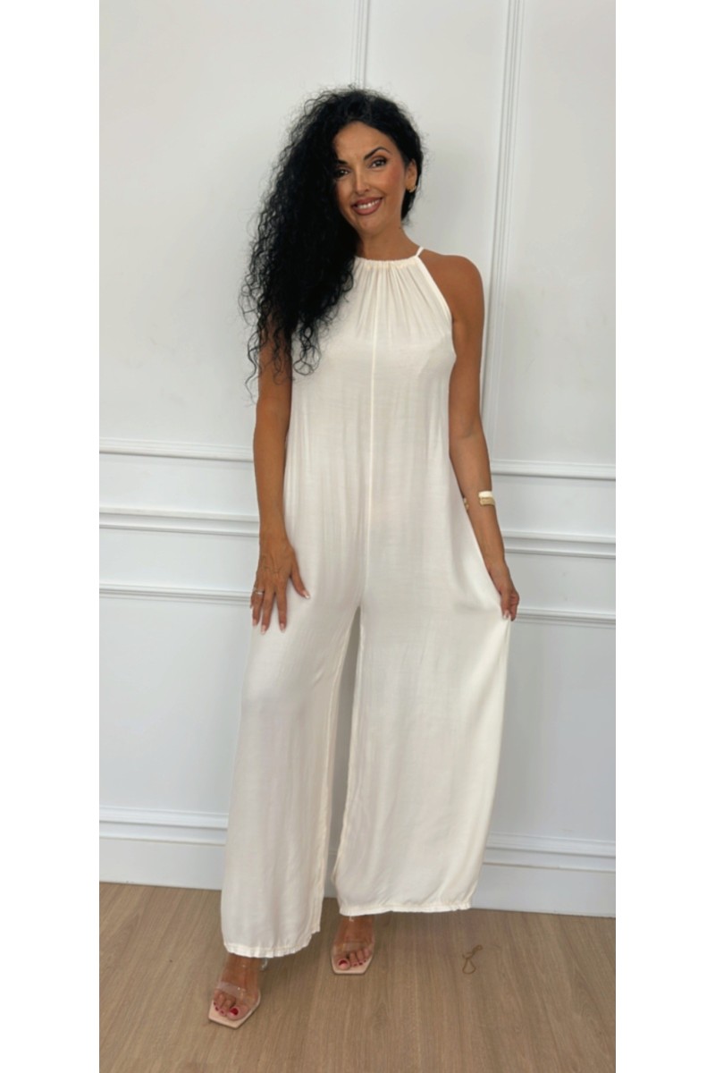 Mono lencero cuello halter Mono lencero cuello halter