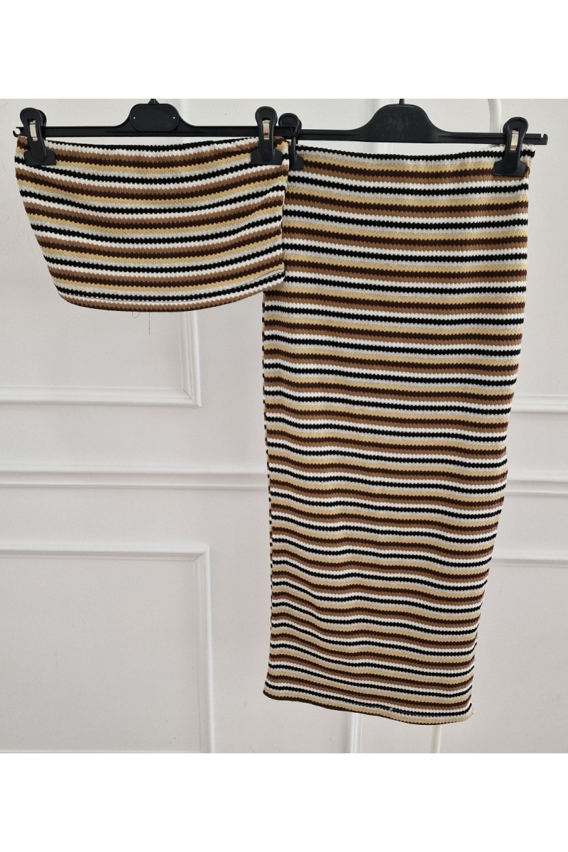 Conjunto tarifa rayas