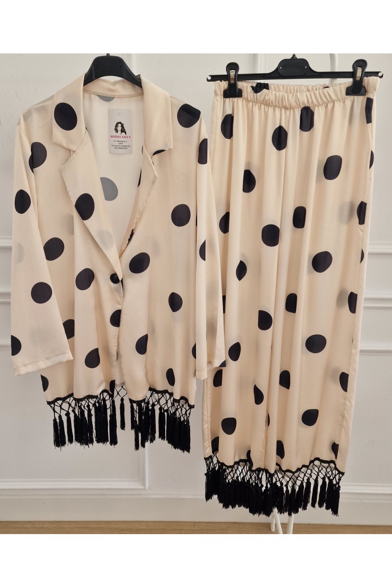Conjunto satinado lunar
